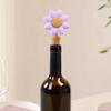 Yousheng Sunflower Wine Bottle Stopper, Silicone Reusable Seal for Red Wine Beer Champagne, Leak Proof Decorative Cork for Home Bar