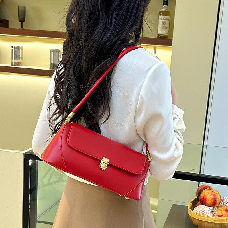2026 Trendy Women's Large Capacity Baguette Handbag - Chic, Versatile Underarm Style for Commuting