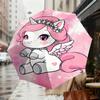 1pc Unicorn Princess Pattern Umbrella Design Automatic Opening and Closing Umbrella, High-quality Travel Umbrella,  c1128181
