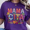 MamaCita Fiesta Vibe T-Shirt, Mexican Mama Gift, Cinco De Mayo Mama Tee