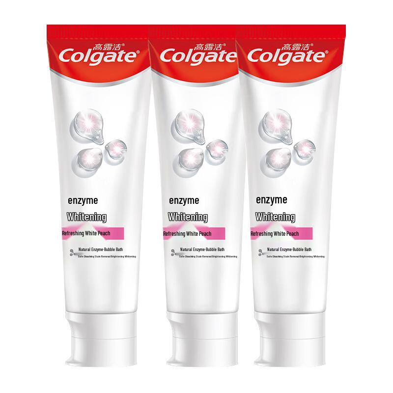 Colgate Whitening Toothpaste, White Peach Flavor