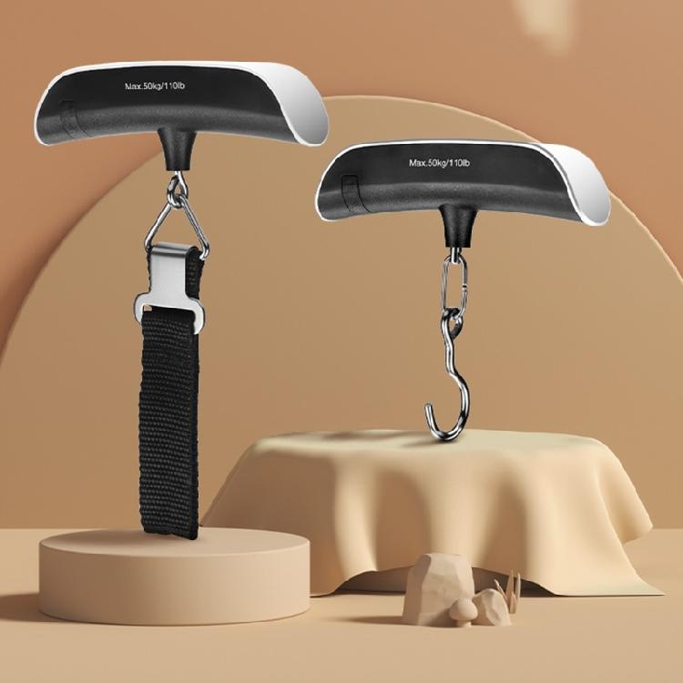 Leichte Taschengepäckwaage mit Tarafunktion Elektronische Waage Hängewaage für bequeme Reiseanwendung