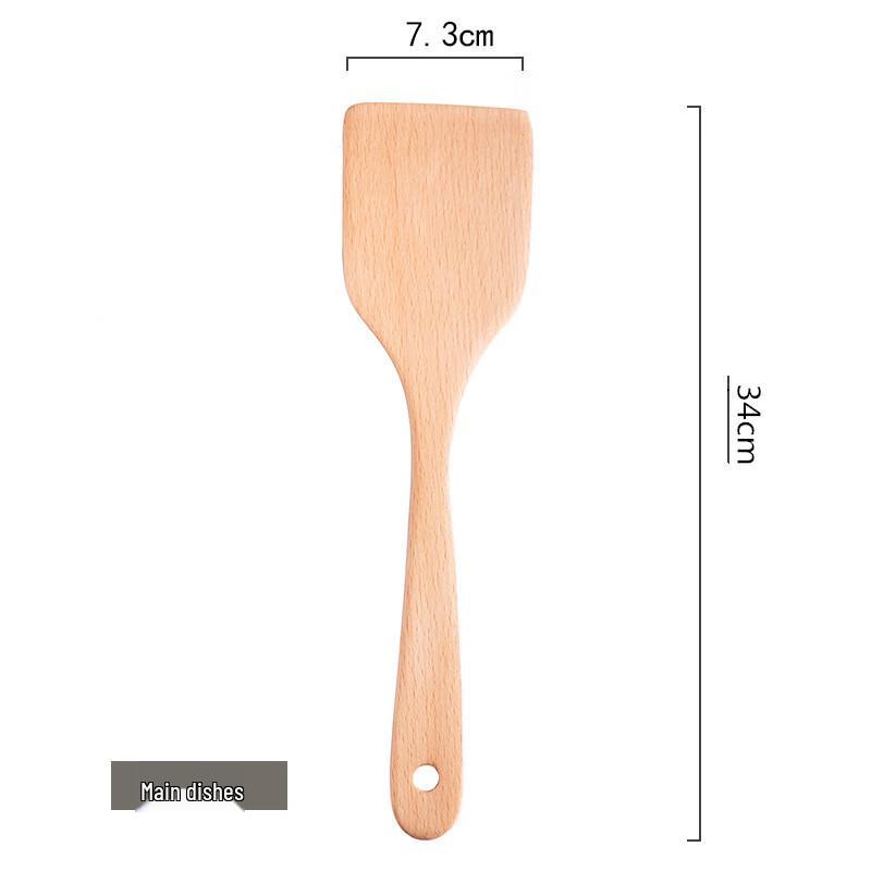 ZISIZ Beechwood Cooking Utensil 4-Piece Set
