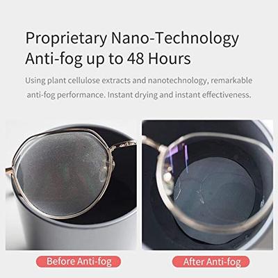 AUGEN by VisionsIndia Anti-Fog Lens Wipes Pre-Moistened Anti-Fog Wipes Spectacles, Eyewear, Glasses, Goggles, Camera Lens & Antifog with Masks (P