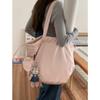 Korean nylon lightweight large-capacity casual tote bag women's 2025 new fitness bag class commuter shoulder bag