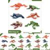 Mini Pvc Frog Model Static Animal Figurine For Kids Learning And Home Decorations