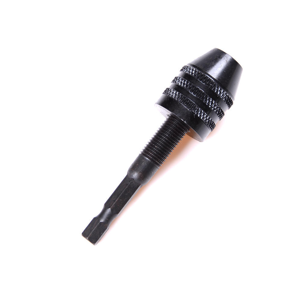 0.3-6.5Mm Keyless Drill Chuck Screwdriver Driver Adaptor Hex Shank Drill Bits