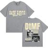BAD BUNNY DTMF Debí Tirar Más Fotos TShirt Vintage Hip Hop Trendy Men Women Short Sleeve OversizedCotton Casual TShirts Male