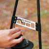 Camping Tripod Side Buckles Portable Triangular Storage Rack Side Buckle Stainless Steel Quick Installation Camping Accessories