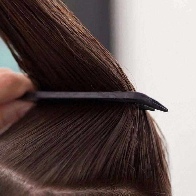Edelstahl spitzer Schwanz Haar professioneller Haarkamm Haarbürste Salon Haarstyling Werkzeug Haarkamm Speziell für Echthaarperücken