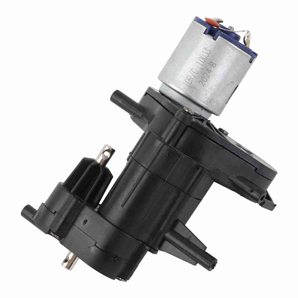 RC Car Gearbox Plastic Copper RC Car Transmission Box Replacement for Unimog Black