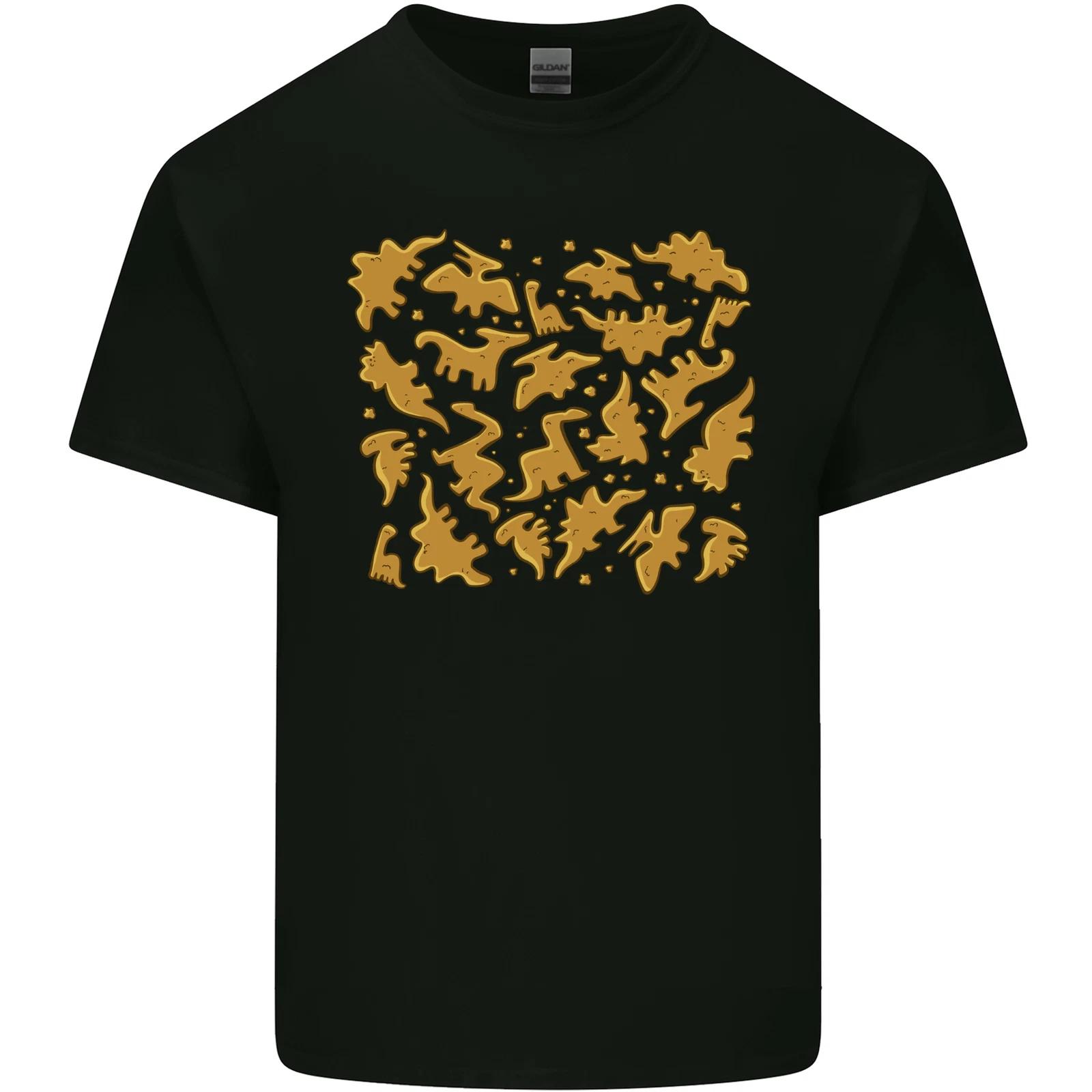 Chicken Nugget Dinosaurs Kids T-Shirt Childrens 2XL