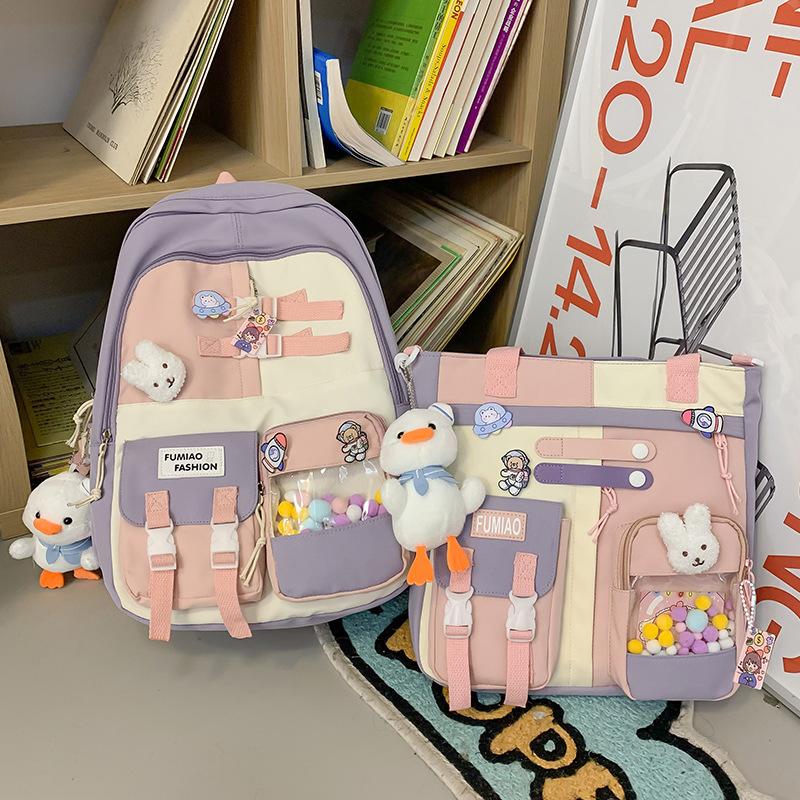 Children's Primary School Students' Cute Girls' Middle School Students' High Looking Backpacks