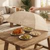 Anti-Mosquito Dish Covers Folding Food Preservation Cover Portable Mesh Food Cover  Kitchen