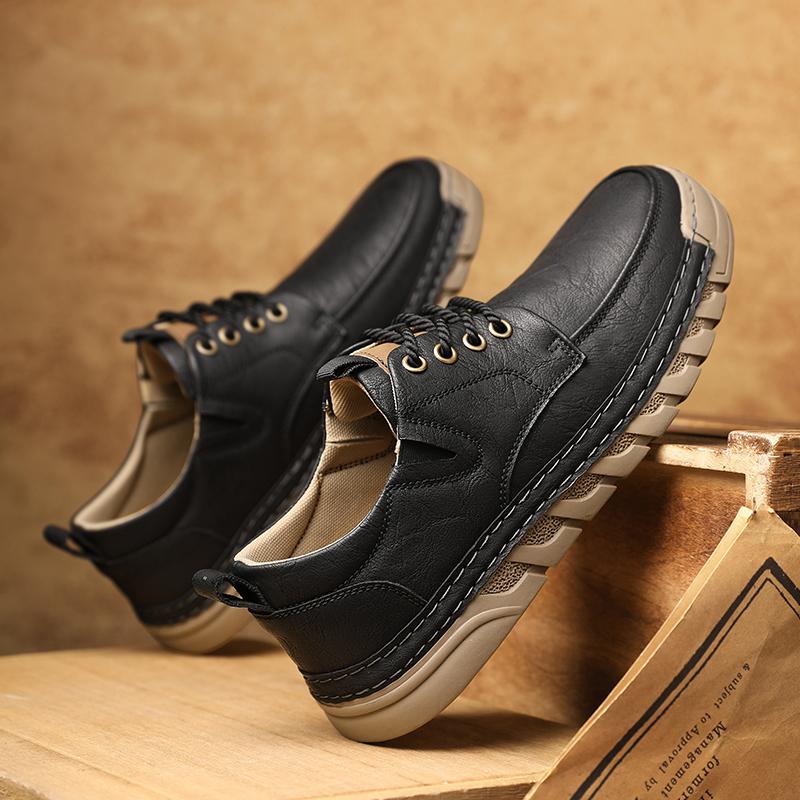 Fashion Fashion Soft Soled Hiking Shoes Mens Comfort Casual Walking Shoes Sports Man Sneakers Outdoor Driving Trainers Treking Footwear