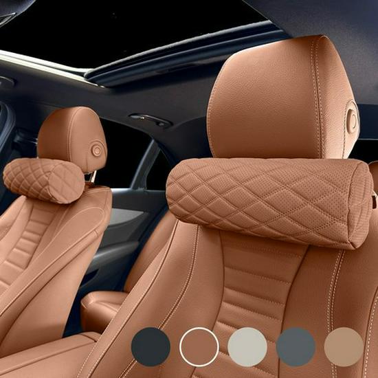 Korean Memory Foam Neck Pillow for All-Season Car Seat Headrest