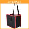 Vielseitiger schwarzer und roter Oxford-Stoff Auto-Sitz-Organizer mit wasserdichtem Design für effiziente Aufbewahrung