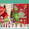Dia da Chegada de Natal Transfronteiriço Natal Bruy Caixa Cega Monstro de Pelúcia Verde Grinch Resina Caixa Cega Brinquedo de Halloween