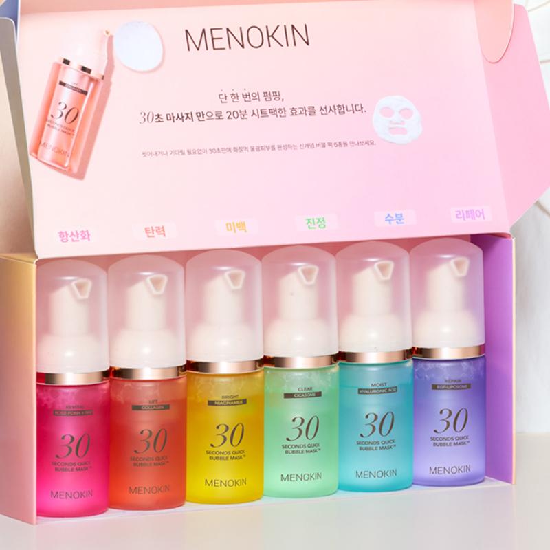 Menokin Mini Bubble Mask Discovery Set 30ml*6EA