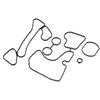 C44444444444444ar Engine Oil Cooler Gasket Seal Sealing Gasket For TOiadiatBas9117070B 059117070 For A6 A7 A8 For Q5 For Q7 3.0L