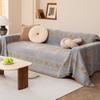 Bohemia Style Chenille Sofa Throw Blanket Classic Sofa Cover Non Slip Office Nap Shawl Travel Picnic Blankets for Living Room