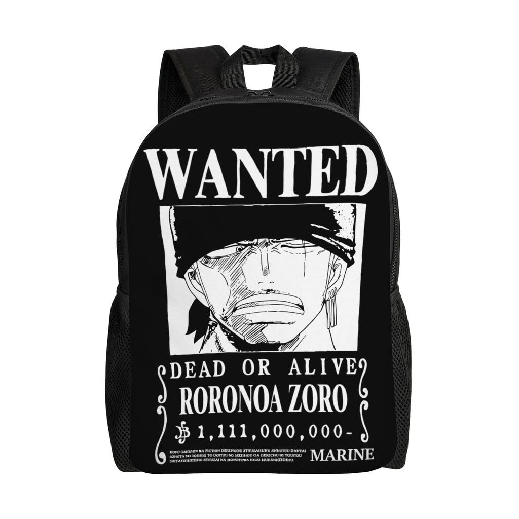 Best All Characters Anime Backpack for Men Women Student Work Daypack Pirate Flag One Piece College Shoulder Bag Lightweight