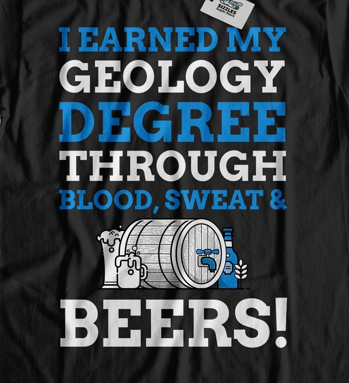 Unisex Funny Geology Degree T-Shirt Geologist Graduate Gifts 4XL