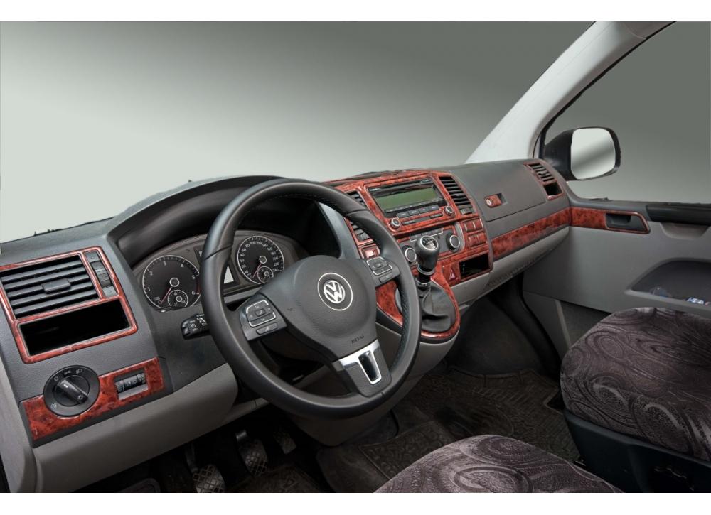 

Накладки на панель Дерево для Volkswagen T5 2010-2015 рр