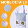 2 Pack Rabbit Guinea Pig Hay Feeder, Cute Bunny Hay Bag, Hanging Hay Holder for Guinea Pig Cage, Hay Feeder for Rabbits Chinchillas Hamsters Small