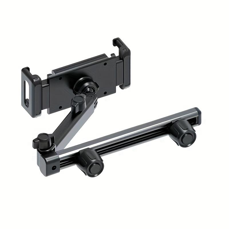 Car Chair Rear Seat Car Mount, Rear Headrest Tablet PC Holder Retractable Foldable Cell Phone Holder