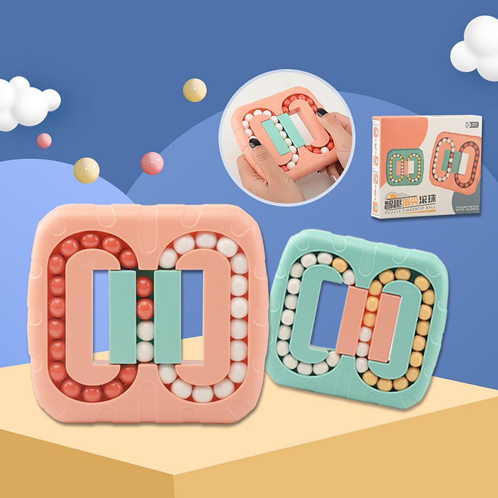 Rotating  Beans Fingertip Toy Stress Relief Toys for Kids and Adult Stress