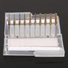 10pcs Titanium Coated End Mill Cemented Carbide CNC Milling Cutters Tools 1.0‑3.0mm