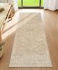 Southwestern Tribal Geometric Area Rug, Vintage Non Slip Washable Durable Mat For Entry Hall Kitchen Bedroom Home Decoration