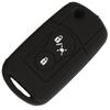 jingyuqin 2B Remote Car Key Silicone Cover Case For Ssangyong Actyon SUV Kyron Holder Stylingb Filding Key