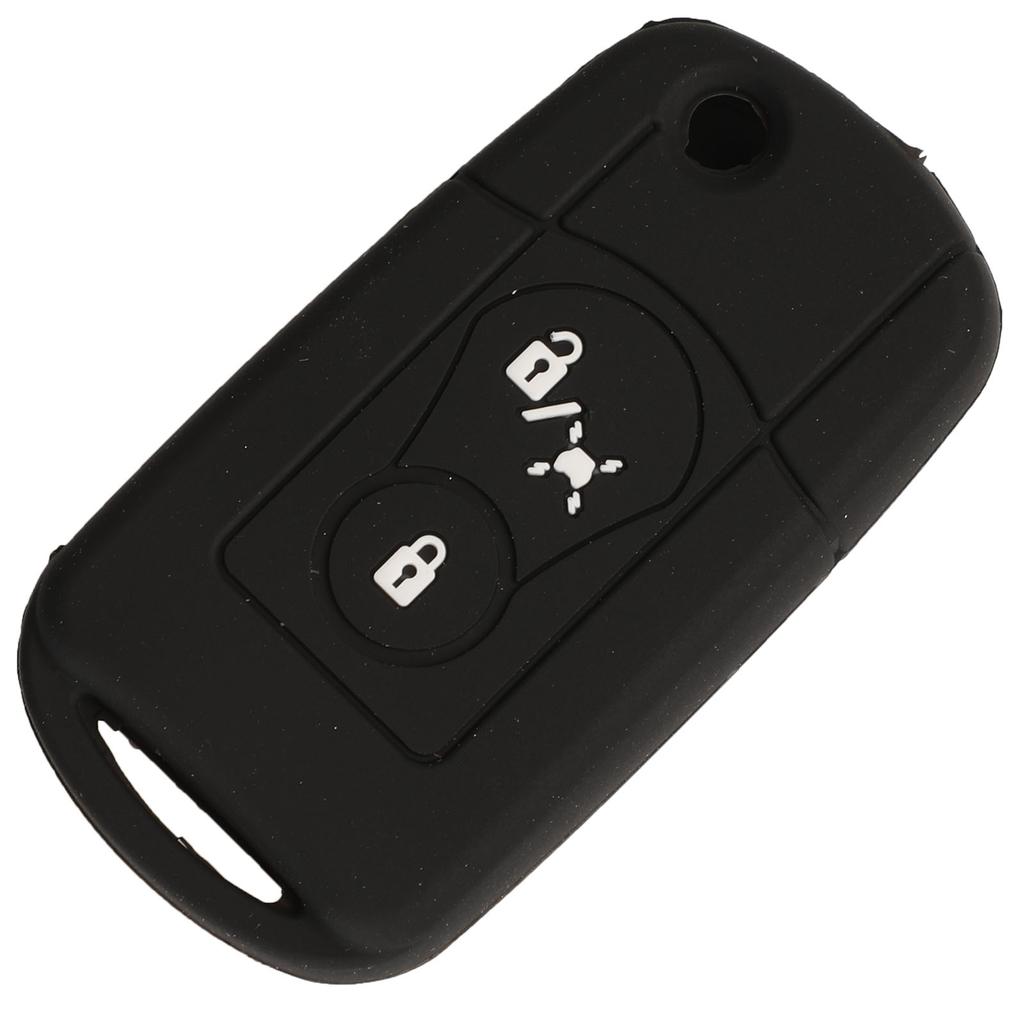 jingyuqin 2B Remote Car Key Silicone Cover Case For Ssangyong Actyon SUV Kyron Holder Stylingb Filding Key