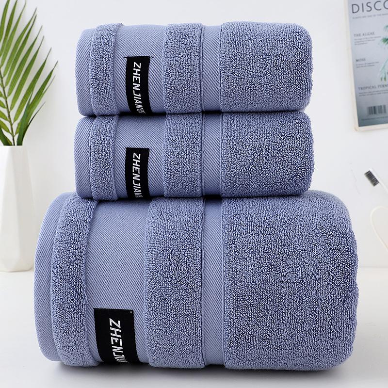 Cotton Bath Towel Home Use, Absorbent High-end Men's and Women's Wrapped Towels Enlarged Size for Couples, All Cotton Bath Towel