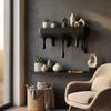 Wall-Mounted Melting Wall Shelf 3D Printed Wall Storage Rack Drip Floating Shelf  Gaming Setup