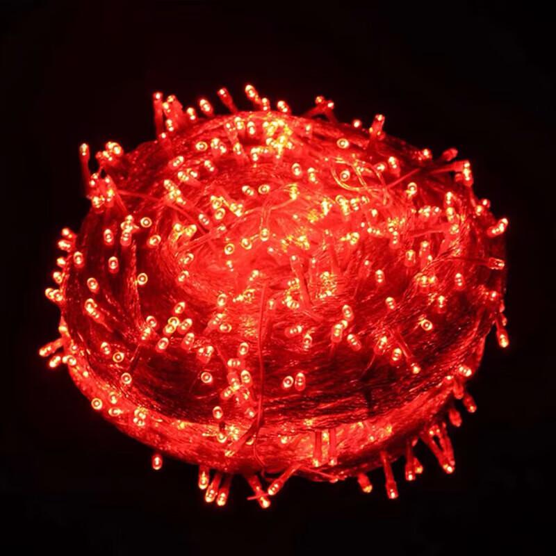 Bei Gong 5-Pack 10M 100-LED Red Rainproof Ambient String Lights with Controller