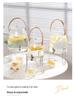 Large Capacity Refrigerator Water Dispenser with Faucet -  Fruit Tea Cold Water Jug & Beverage Bucket