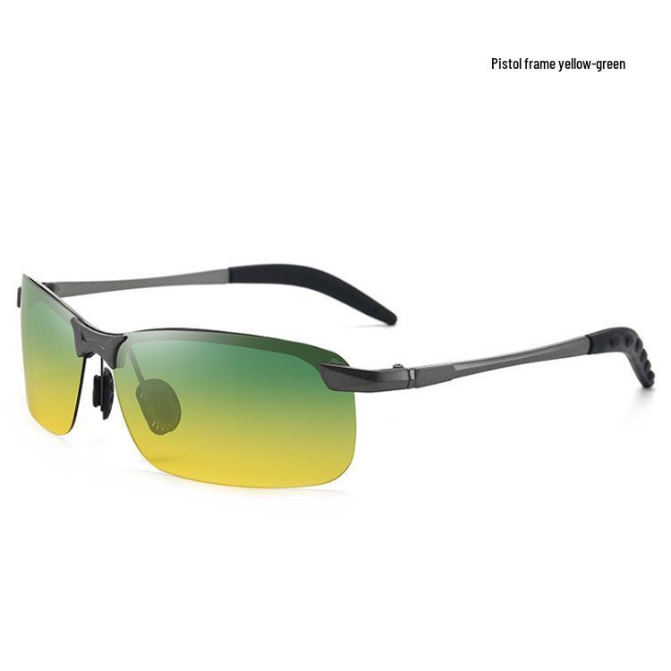 Men's 3043 Smart Color-Changing Polarized Sunglasses for Day & Night Cycling, Outdoor UV Protection