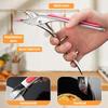 2 Pcs Multi-Function Bowl Clip Stainless Steel Anti-Scald Bowl Holder for Kitchen Gripper Clip Or Securely Lifting Hot Bowls Plates