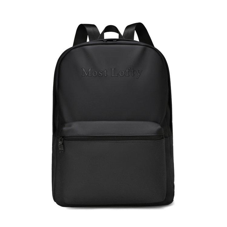 Nylon Backpack Exclusive Lightweight Large Capacity Commuter Outdoor Backpack чёрный