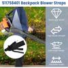 Leaves Blower Shoulder Straps Adjustable Support System 511758401 Backpack Blower Shoulder Straps for Multiple Model