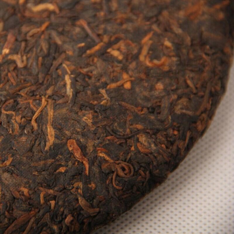 Top Menghai Early Spring Ripe Puer Nannuo Mountain Qizi Tea Cake 357g Shu Puerh