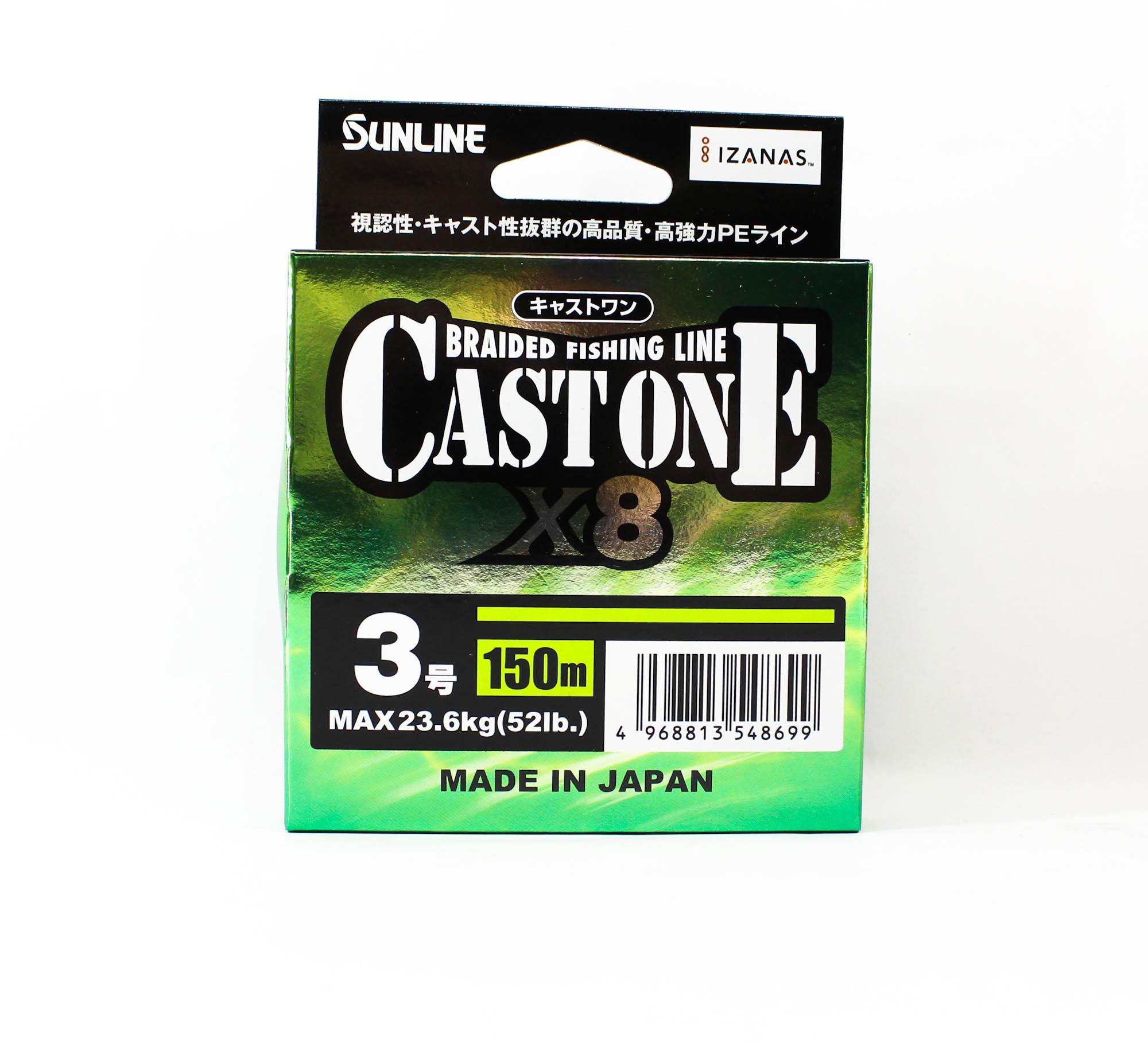 

Sunline Плетеный шнур P.E X8 Cast One HG 150М P.E 3 50lb Светло-зеленый (8699) светло-зеленый