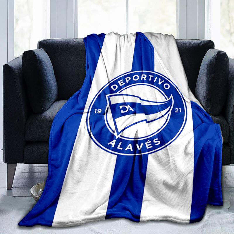 Deportivo FC Printed Throws Blanket Soft Flannel Blankets for Couch Bed Gifts for Men Women Picnic blanket Christmas gifts