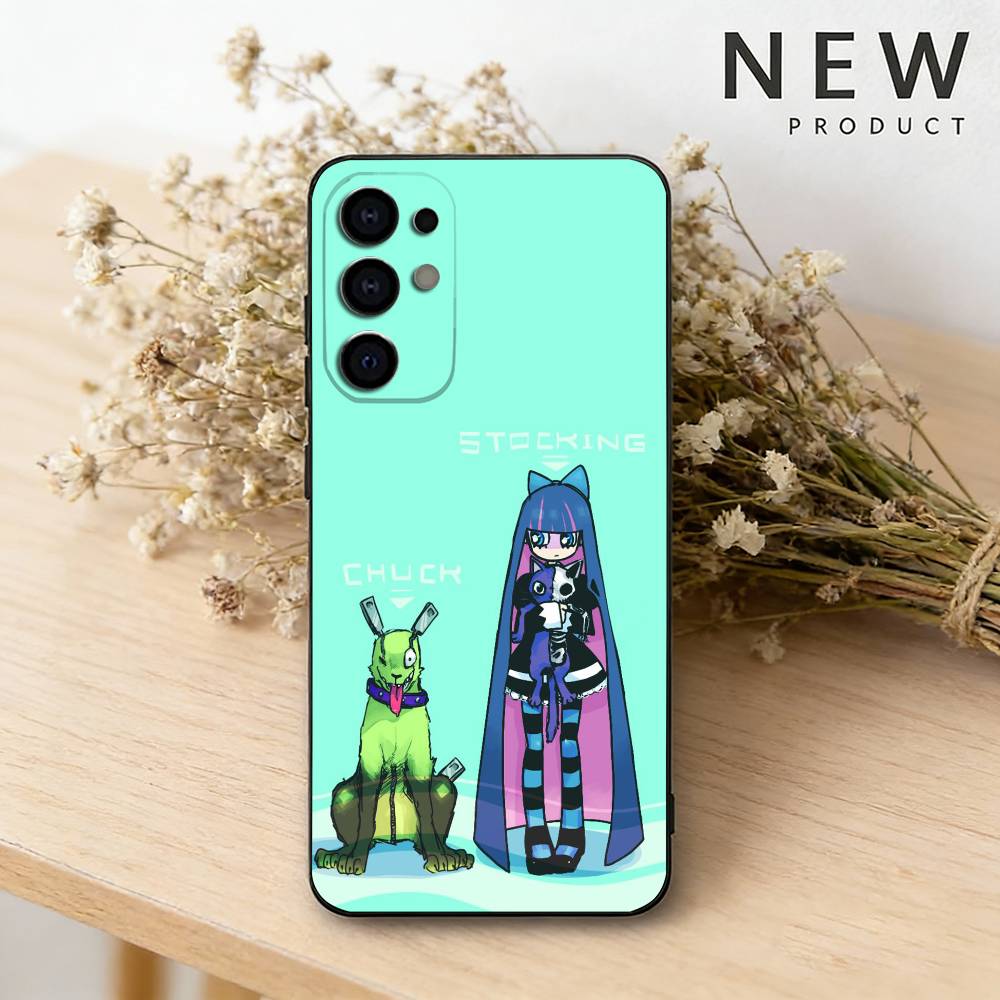 

P-Panty and Stocking With Garterbelt Phone Case For Samsung S26,25,24,23,22,21,20,30,Ultra,Plus,Fe,Lite Black Shell Samsung S21fe
