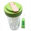 Water Bottle Drink With Straw Durable With Graduated Filter 600 Ml
