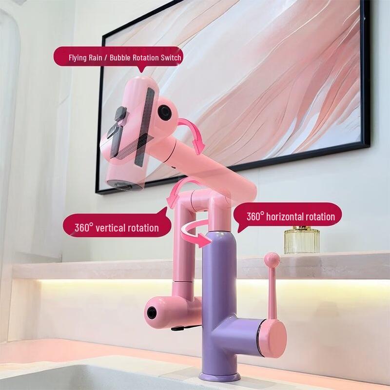 TLXT Mechanical Arm Basin Faucet