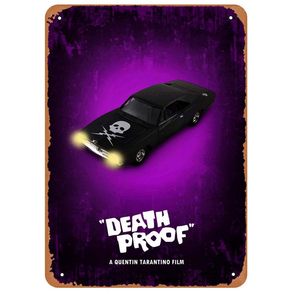 Classic Movie Vintage Metal Tin Signs True Frailty Movie Posters Wall Art Decor for Film Home Bar Man Cave Cafe Clubs Garage Pub